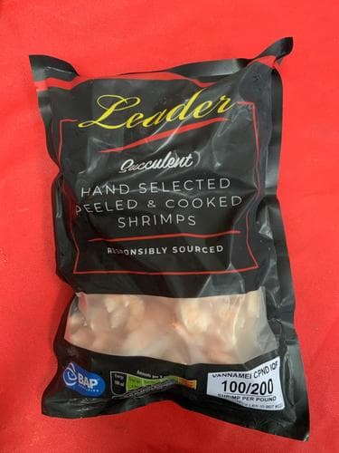 WHITE SHRIMP PD TAIL OFF 100/200- 5X2LBS