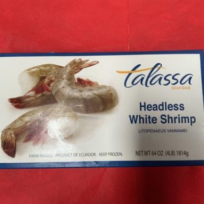 WHITE SHRIMP H/L - 41/50 - 40LBS