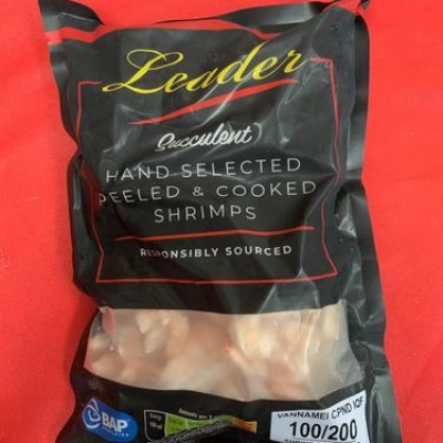  WHITE SHRIMP PD TAIL OFF 100/200- 5X2LBS