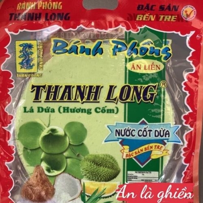 SWEET RICE PAPER PANDAN - BANH PHONG LA DUA