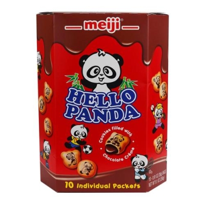 MEIJI HELLO PANDA CHOCOLATE BISCUITS 