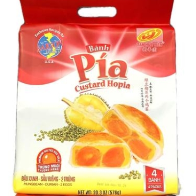 PIA CUSTARD HOPIA - BANH PIA 2 TRUNG