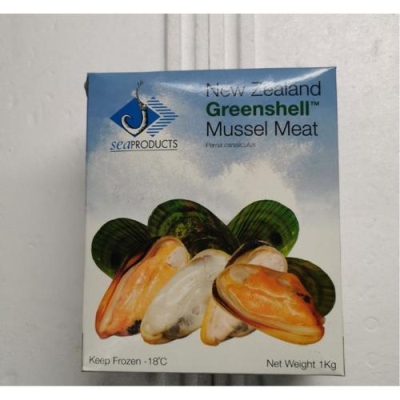 MUSSEL COOKED MEAT NEWZEALAND 12X1KG 26.46LB