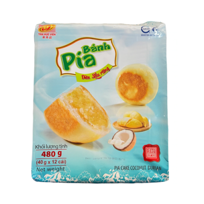 PIA CAKE COCONUT - DURIAN - 3076 - 16X16.8OZ