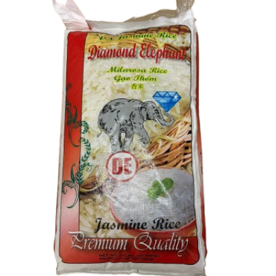 DIAMOND ELEPHANT JASMINE RICE 50 LBS