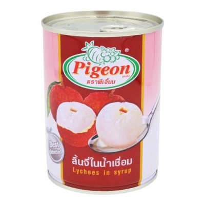 PIGEON LYCHEE IN SYRUP 