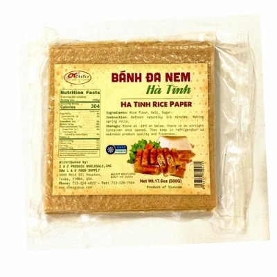 HA TINH RICE PAPER - BANH DA NEM HA TINH 