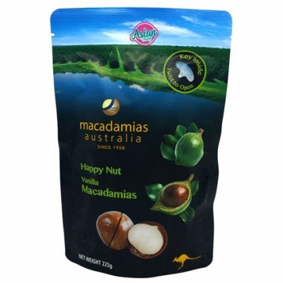 HAPPY NUT VANILLA MACADAMIAS 