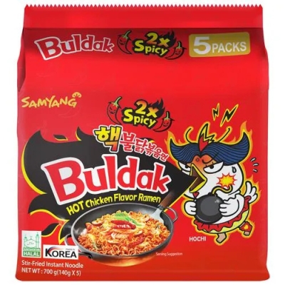 BULDAK KOREAN NOODLE RED 2X