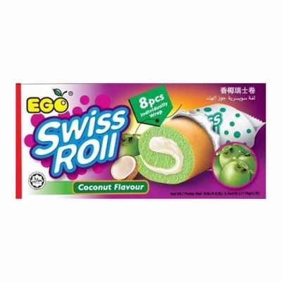 SWISS ROLL COCONUT FLAVOR 