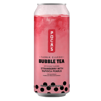 POCAS BUBBLE TEA STRAWBERRY