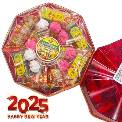 MIXED NUTS CANDY BOX - 6348 - 24X8.5OZ